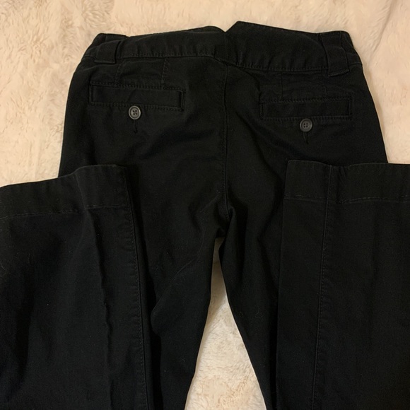 bananna republic black mid rise pants - Picture 2 of 3